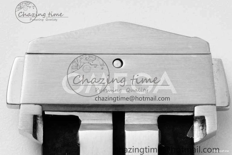 1227 SportInspired Speedmaster Racing Master SS HKF Best Edition Blue Black Dial on Black Rubber Strap A 7817